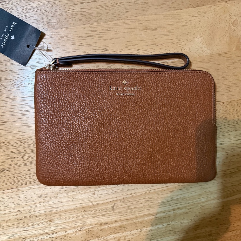 Kate Spade Leila Medium Zip Wristlet NWT